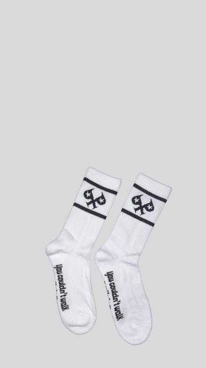 PRȲD P'S LOGO SOCKS